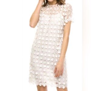 Michael Kors NWT White Short Sleeve Shift Dress.